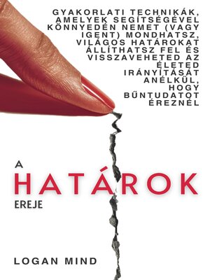 cover image of A Határok Ereje